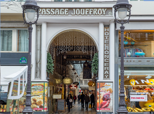 Immobiliere dassault passage jouffroy f17db